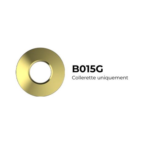 Collerette Or ronde magnétique pour ONE TELES ANDRO - B015G - SOLUM