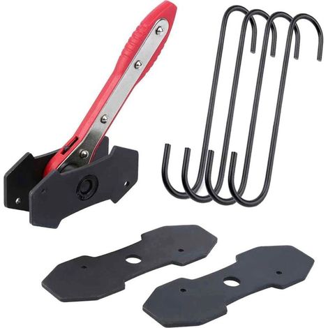 Ratschen-Bremskolben-Rückstellwerkzeug für Bremssättel, Spreizwerkzeug für Bremssattelkolben, Ratschen-Bremssattelpresse mit S-Haken (1/5)