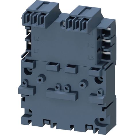 Siemens 3Ph.-Sammelschiene inkl. Erweiterungsstecker für 2 Leistungsschalter S00 und S0, 3RV29174A