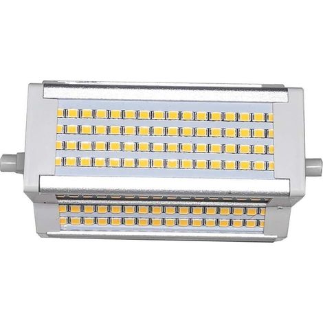 2 x Ampoule LED R7S, 118 mm, 50 W, 6000 K, 5000 lm, dimmable, équivalent halogène 500 W, pour éclairage intérieur, sol et LowBay (1/5)