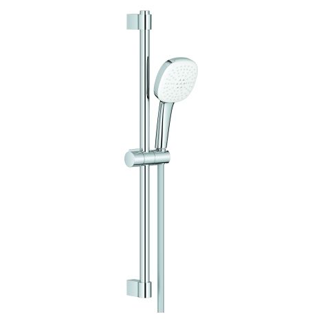 Grohe Brausestangenset Tempesta Cube 110 267483 600mm 2 Strahlarten 7,4l chrom (1/4)