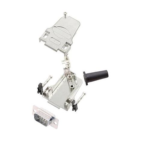 ENCITECH D45ZF09-DMP-W-K 6355-8047-01 KIT EMBASE SUB-D MÂLE 45 ° NOMBRE DE PÔLES (NUM): 9 FÛT À SOUDER 1 PC(S)