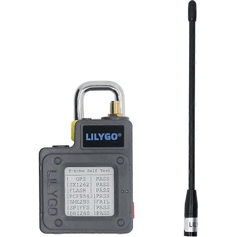 LILYGO TTGO T-Echo Plus L76K LoRa SX1262 Funkmodul NRF52840 1,54 E-Paper GNSS RTC NFC mit Summer BHI260AP 433 MH (1/5)