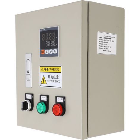 Boîtier de contrôle de température intelligent BERM triphasé 7,5 kW avec thermostat numérique pour poinçonneuse AC220V (1/5)