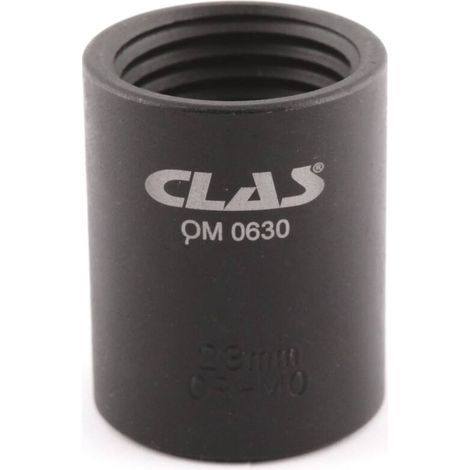 Douille filetage inversé 23mm L.38mm 1/2" Cr-Mo - SA 0635 - CLAS Equipements