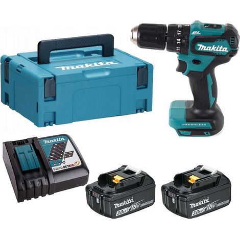 Perceuse-visseuse à percussion Makita DHP483RFJ 18V, 2x3Ah, 40Nm, 2 vitesses