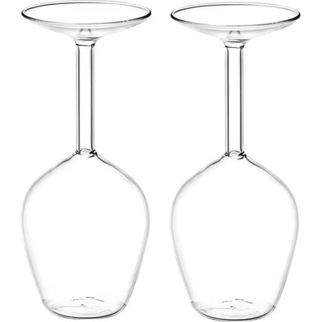 Verre à Cocktail l'envers Vin Amusant Inversé (1/5)
