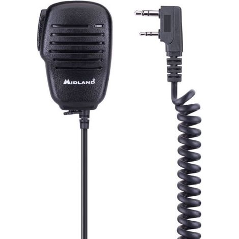 Midland Microfono Altoparlante PTT PER G10 G11 G13 MA22-LK - C1542 (ATTACCO KEWOOD)