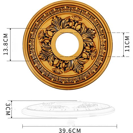 Décorations de plafond, panneaux décoratifs de plafond, disques décoratifs muraux (1/5)