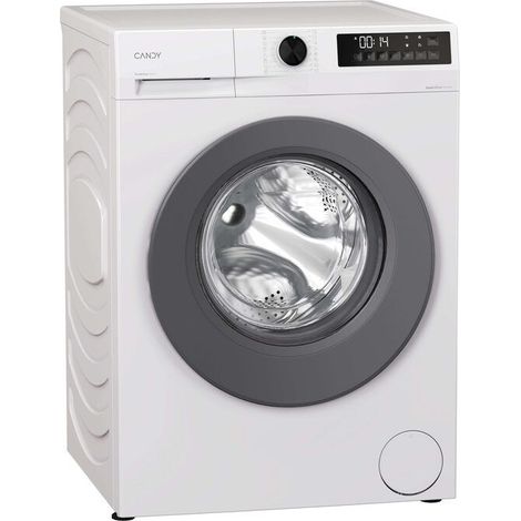 Candy GD 49G8-S Prowash 300 Lavatrice A Libera Installazione 9 Kg, 1400 Giri, Classe A, Inverter, Fresh Vapor, 8 Cicli Rapidi, Bianco