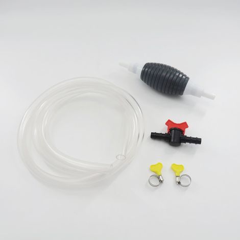 Tube d'aspiration de grande taille avec clapet anti-retour interne à deux voies, extracteur d'huile automobile manuel multifonctionnel auto-amorçant (1/5)
