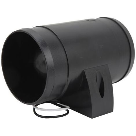 Ventilateur de conduit en ligne 3 pouces 12V 5 pales Débit d'air élevé Fonctionnement silencieux Pour camping-car et bateau (1/5)