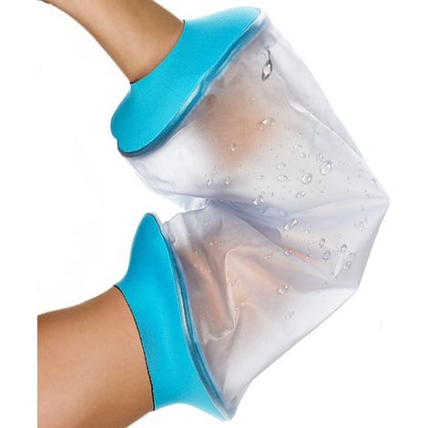 Housse de douche étanche pour main et poignet, protection de bain pour garder la main au sec (1/5)