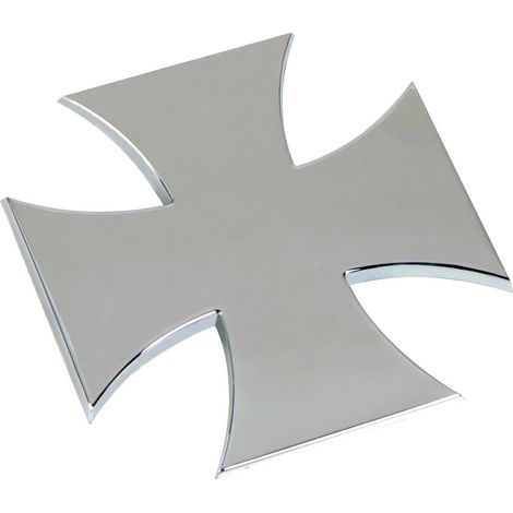 Emblema 3D cromato - Cross