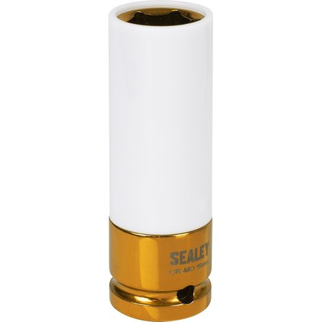 Sealey SX03019 Alloy Wheel Impact Socket 1/2"Sq Drive 19mm
