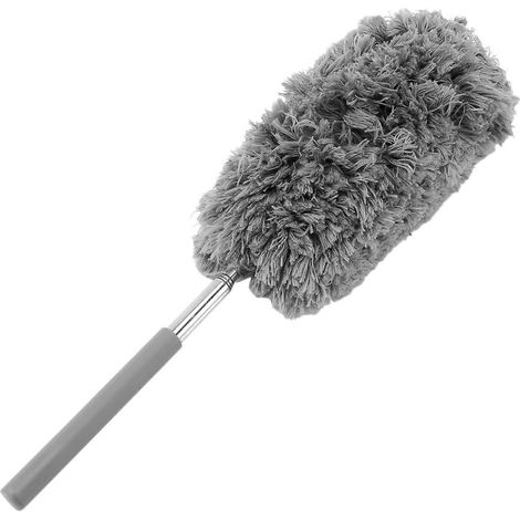 Balai à Poussière Rétractable en Microfibre pour Nettoyage Maison (1/5)