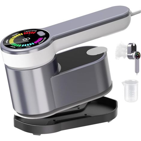 Dampfglätter, 1200 W tragbares Vertikalbügeleisen, 2-in-1 Handdampfglätter mit 120 ml Wassertank und LED-Anzeige