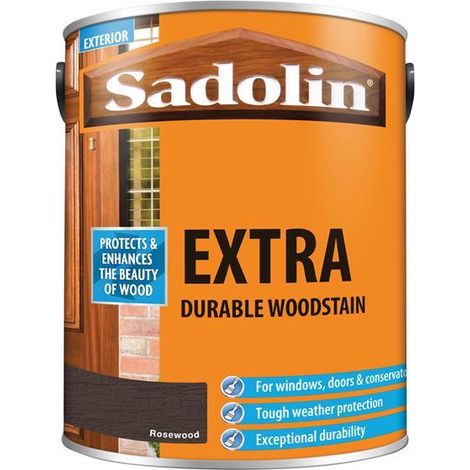Sadolin Extra Durable Woodstain Rosewood 5 litre