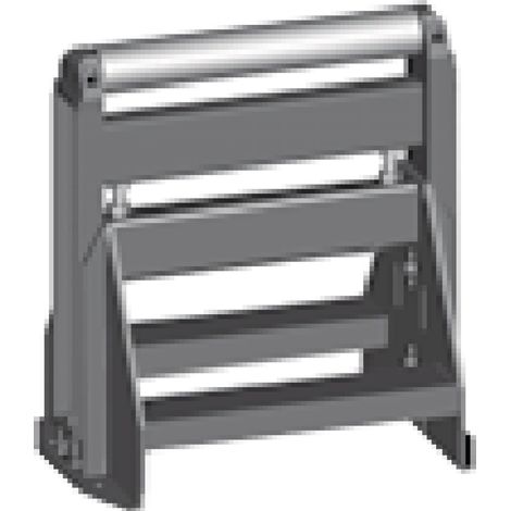 Metallkraft Rollenbock 520 mm, höhenverstellbar, Stützlast max. 700 kg, 3649330