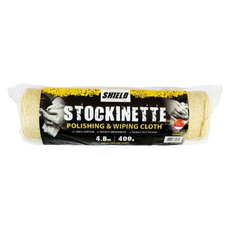 TIMCO Stockinette Polishing & Wiping Cloth - 4.8m / 400g