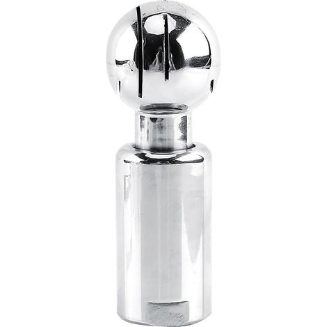1 boule de nettoyage de réservoir sanitaire rotative en acier inoxydable, filetage femelle G 1/2 (1/5)