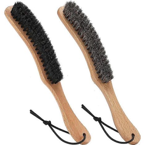 Chapeau brosse Combo kit Horsehair Felt chapeau brosse Clean Cowboy chapeau Fedora chapeau et casquette de baseball Boar (1/5)