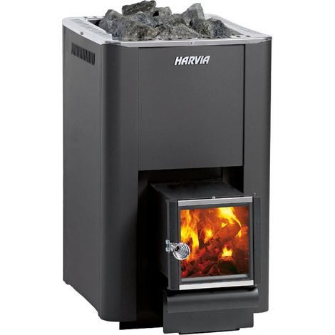 Harvia Pro 20 SL Sauna Holzofen 24,1 kW Saunaofen Holz mit BImSchV Stufe 2 (1/5)
