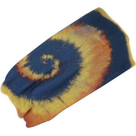Bandeaux pour femmes, style bohème, pour le yoga, la course à pied et le sport.-Yellow (1/2)