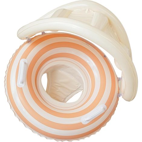 Bouée de Piscine pour Bébé - Bouée Sécurité Enfant Débutant Gonflable,Flotteur Sucette avec Protection Solaire pour Jeux Extérieur Plage Lac Piscine (1/5)