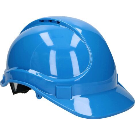 ® Casque de Chantier réglable, bleu-NANOTEH (1/5)