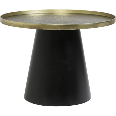 Light & Living Couchtisch Popeta antik Bronze-Schwarz - Ø60x44 cm (1/4)