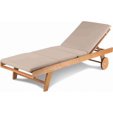 Fieldmann FDZN 4007-T Cojín de jardín crema 60x198 cm
