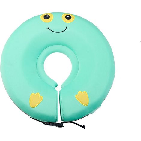 Non-inflatable Baby Float, Neck Ring, Soft 3D Cloth, Infant Pool Float Game, Baby Neck Rings, Attachment Tool