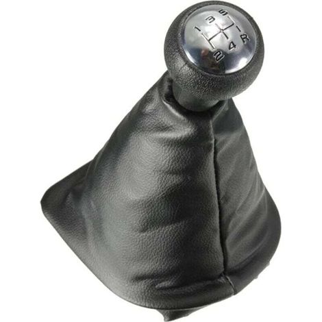 Pommeau Vitesse Compatible avec Peugeot pour 106 107 205 206 207 306 307 308 5 Vitesses Pommeau De Levier De Vitesse De Voiture Levier Guêtre Couvercle De Démarrage