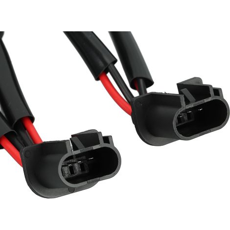 Adaptador de arnés de cableado H13/9008 a 9005/9006 con conector doble para camiones con iluminación LED. (1/5)