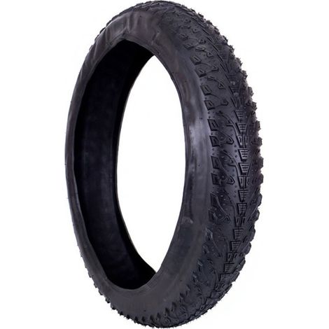 Beyamis Pneu de vélo Fat Bike 20 x 3 pouces en caoutchouc pour vélo pliable, idéal pour la neige et la plage. Pneu de rechange pour vélo. (1/5)