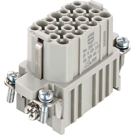 HARTING Han 28DD 28-polig+PE 250V, 10A - 1 Stück