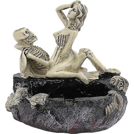 1 Stück Totenkopf-Dekoration für Zuhause