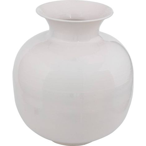 Vase Kian weiß H33,5cm - Atmosphera créateur d'intérieur