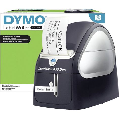 DYMO LabelWriter 450 DUO imprimante pour étiquettes Transfert thermique 600 x 300 DPI D1