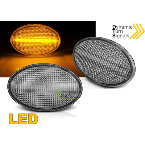 Paire Clignotant Repetiteur Opel Astra F de 1991 a 1997 Clair Led Dynamique-35542265 (1/3)