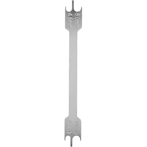 Jauge de Bracket Dentaire Professionnelle en Acier Inoxydable pour Orthodontie