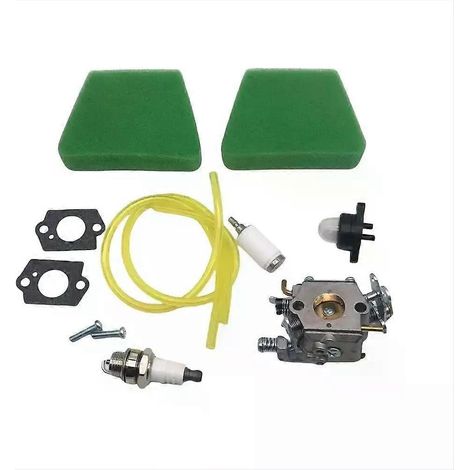 Carburateur, filtre à air, pièces et accessoires pour tronçonneuses et outils de jardin Partner 350, 351, 370, 371, 390, 420 et McCulloch 333, 335, 338