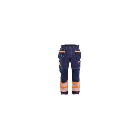 Pantaloni da lavoro blaklader high visibility stretch ginocchia rinforzate