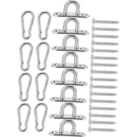 Œillet de fixation - inox - à œillet - pour bateau - à visser (1/5)