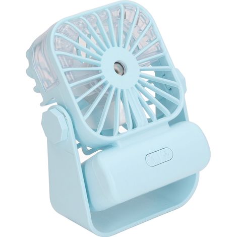 Leistungsstarker USB-Tischventilator, leiser, verstellbarer Wind, tragbarer Mini-Tischventilator für Zuhause und Büro (1/5)