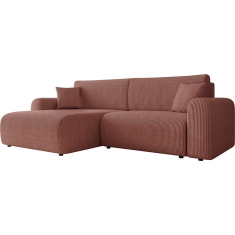 Sofá rinconero Luxum, Poso 29, Función de descanso, Almacenaje, 245x145x82cm, 0