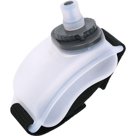 Gourde de fitness portable, gourde souple et créative, idéale pour la course à pied, les sports de plein air et les voyages, matériau durable, facile à nettoyer, parfaite pour les personnes actives.