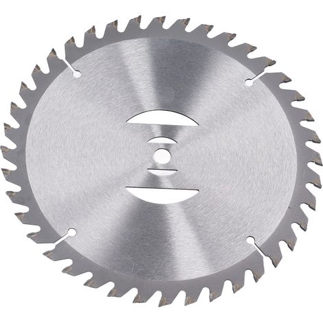 Lame de scie circulaire en acier au manganèse, robuste, durable et tranchante, pour coupe-bordures et tondeuses à gazon. Outils de jardin. (1/5)