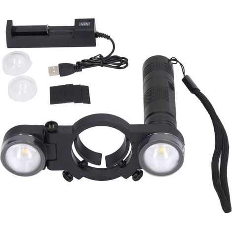 Luz de llenado para pistola pulverizadora, sistema de iluminación universal con brillo ajustable para pistola de pintura de automóviles. (1/4)